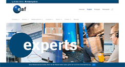 Desktop Screenshot of eaf-gmbh.de